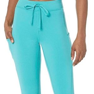 Alo teal drawstring leggings